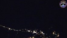 2016年7月29日(GMT)に撮影されたフランスから黒海にかけての夜景です．