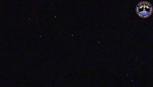 2016年7月31日17時03分頃(GMT) 、グアム沖東側の太平洋上空で捉えた流星です。映像の後半は、火球部分を拡大して、スローモーションで示しています。